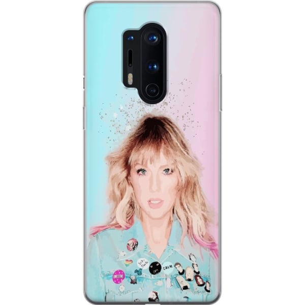 OnePlus 8 Pro Läpinäkyvä kuori Taylor Swift Runous