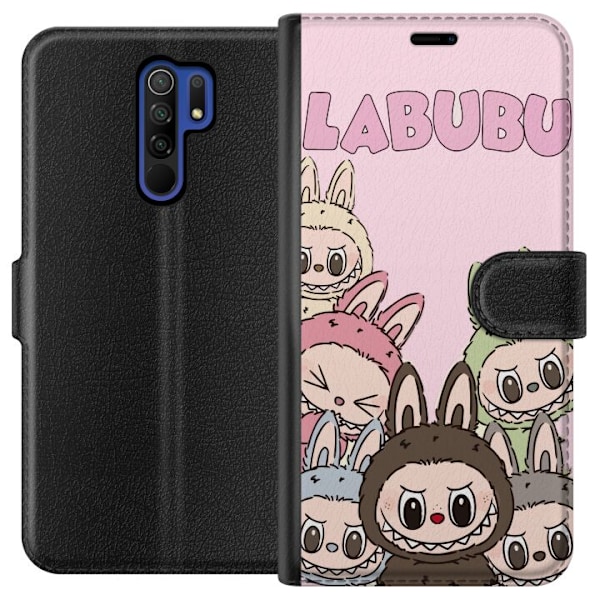 Xiaomi Redmi 9 Lompakkokotelo Labubu Classics