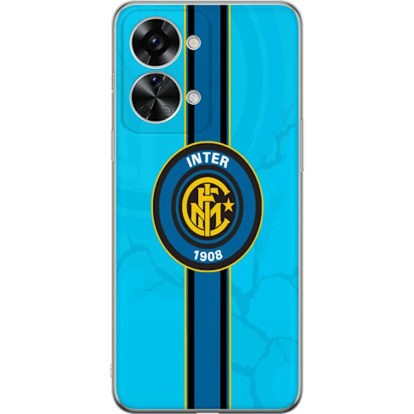 OnePlus Nord 2T Gennemsigtig cover Inter Milan