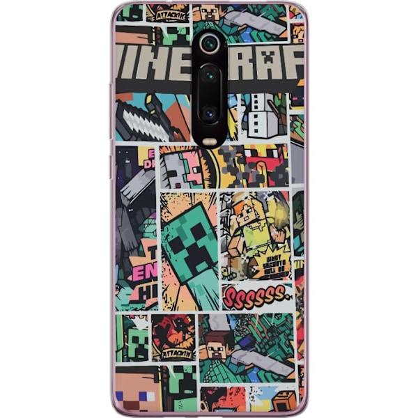 Xiaomi Mi 9T Pro  Gennemsigtig cover Minecraft Kunst