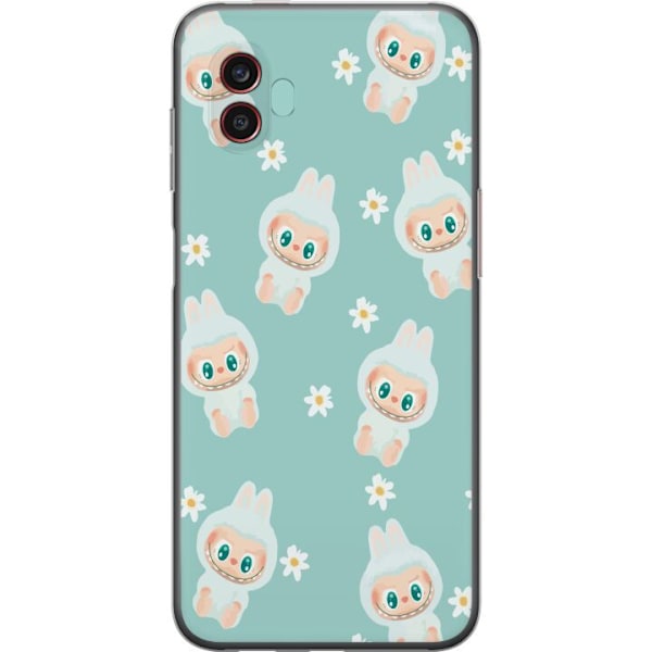 Samsung Galaxy Xcover6 Pro Läpinäkyvä kuori Labubu Candy Vibes