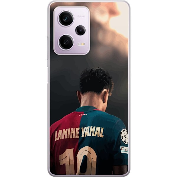 Xiaomi Redmi Note 12 Pro Gennemsigtig cover Lamine Yamal