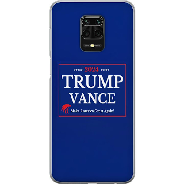 Xiaomi Redmi Note 9S Läpinäkyvä kuori Trump | Vance 2024