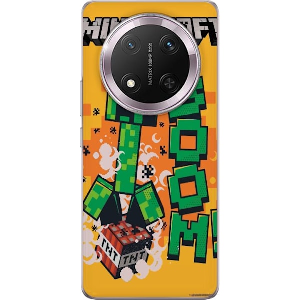 Honor Magic7 Lite Läpinäkyvä kuori Minecraft Boom
