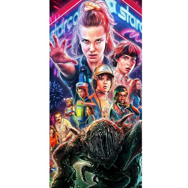 Kompatibelt Lommeboketui til Apple iPhone 13 Pro Stranger Things