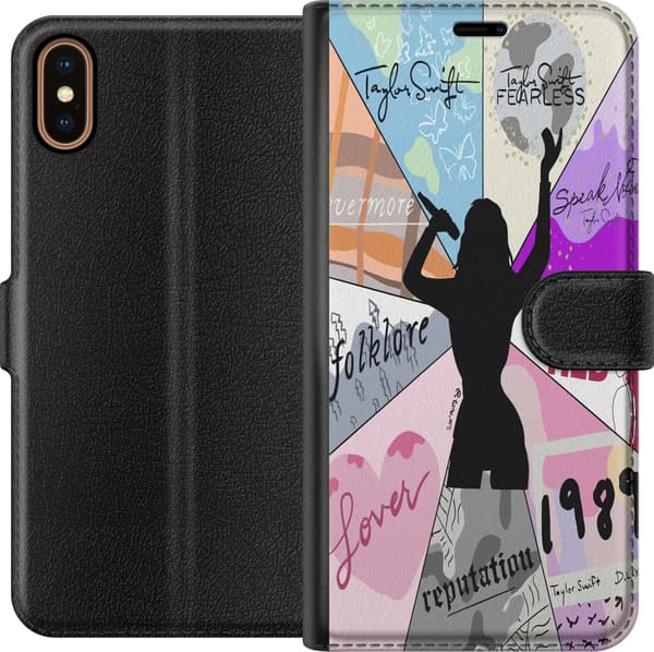 Kompatibel Tegnebogsetui til Apple iPhone XS Taylor Swift