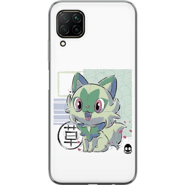Huawei P40 lite Cover / Mobilcover - Sprigatito (Pokémon)