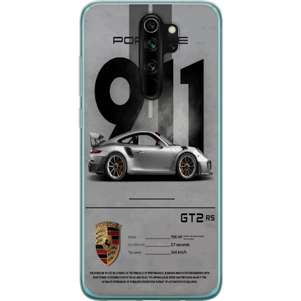 Xiaomi Redmi Note 8 Pro  Läpinäkyvä kuori Porsche 911