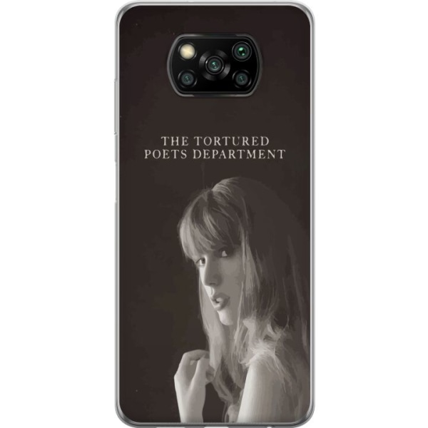 Xiaomi Poco X3 NFC Gennemsigtig cover Taylor Swift