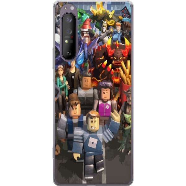 Sony Xperia 1 II Gjennomsiktig deksel Roblox