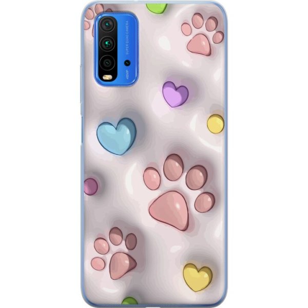 Xiaomi Redmi Note 9 4G Gennemsigtig cover Fluffy Poter
