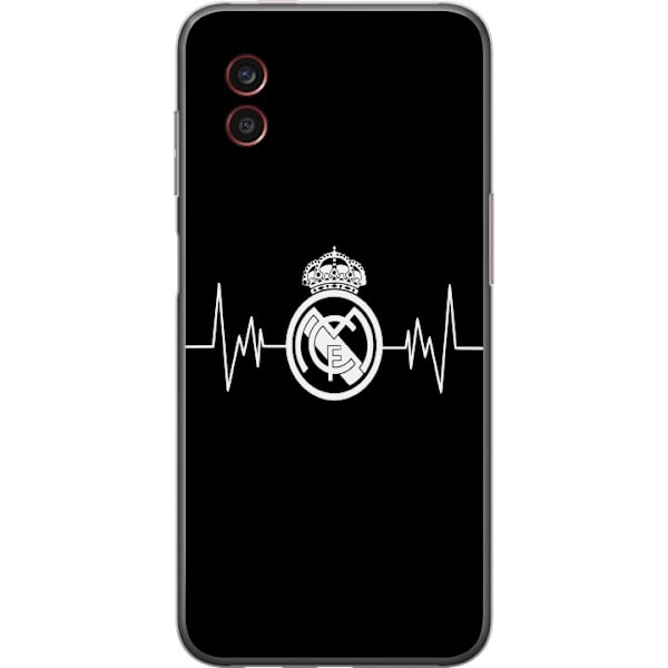 Samsung Galaxy Xcover6 Pro Läpinäkyvä kuori Real Madrid CF