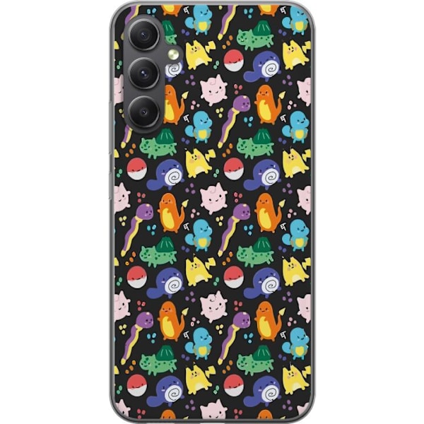 Samsung Galaxy A05s Gennemsigtig cover Pokemon