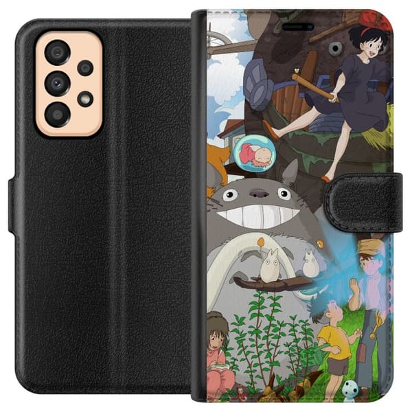 Kompatibelt Plånboksfodral till Samsung Galaxy A33 5G Studio Ghibli