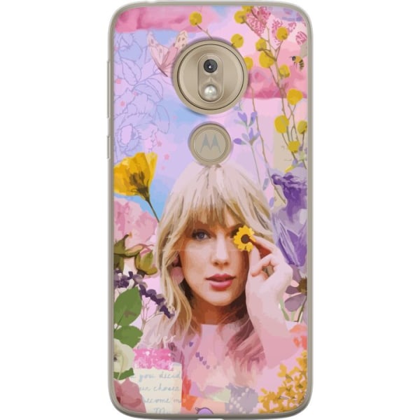 Motorola Moto G7 Play Läpinäkyvä kuori Taylor Swift