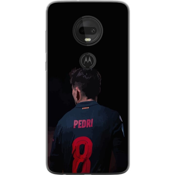 Motorola Moto G7 Läpinäkyvä kuori Pedri FC Barcelona Jalkap