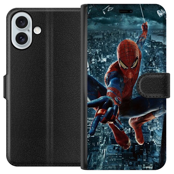 Apple iPhone 16 Plus Tegnebogsetui Spiderman