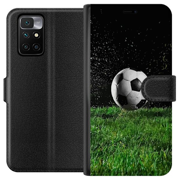 Xiaomi Redmi 10 Lommeboketui Fotballhandling