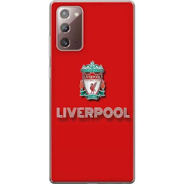 Samsung Galaxy Note20 Gjennomsiktig deksel Liverpool