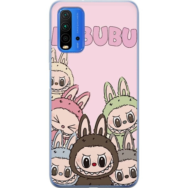 Xiaomi Redmi 9T Genomskinligt Skal Labubu Classics