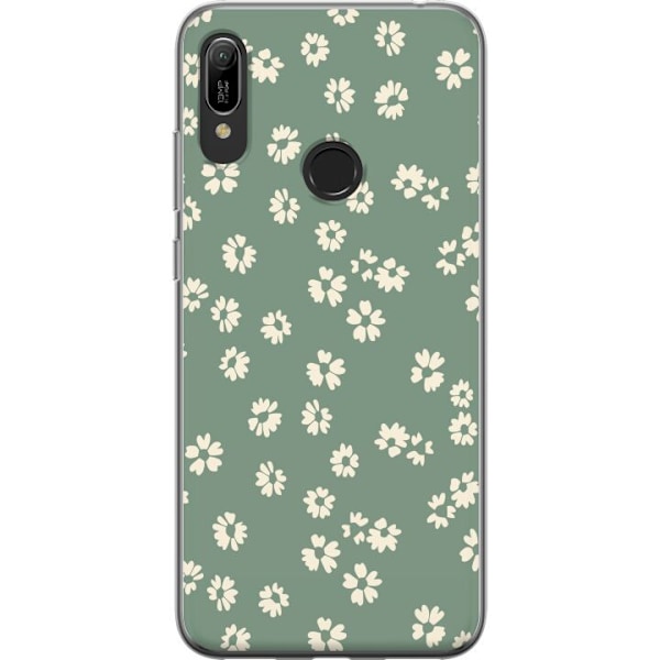Huawei Y6 (2019) Läpinäkyvä kuori Kukkaisunelma - Värikäs Kukkakuvio