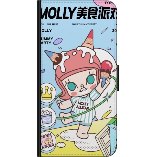 Xiaomi Redmi Note 9 4G Tegnebogsetui Molly