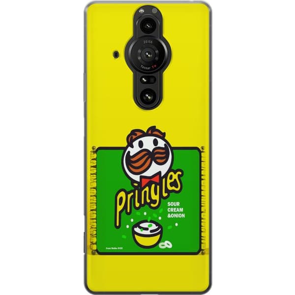 Kompatibelt Mobildeksel til Sony Xperia Pro-I Pringles gul