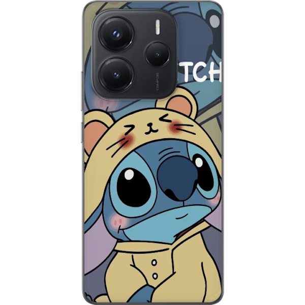 Xiaomi Redmi Note 14 Genomskinligt Skal Stitch