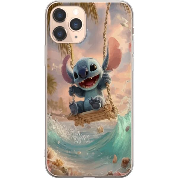 Kompatibel Mobilcover til Apple iPhone 11 Pro Disney Stitch blå alien sød figur samlerobjekt