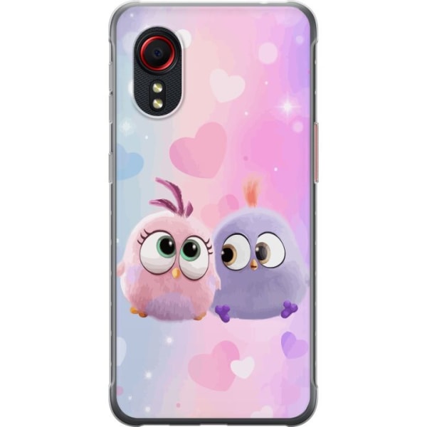 Samsung Galaxy Xcover 5 Genomskinligt Skal Angry Birds