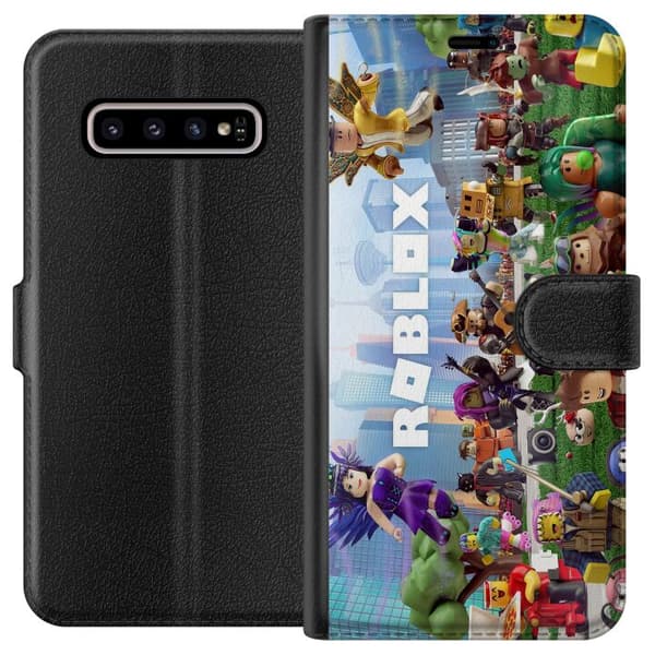Kompatibelt Lommeboketui til Samsung Galaxy S10+ Roblox