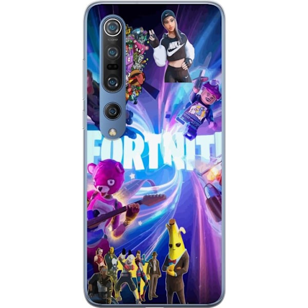 Xiaomi Mi 10 Pro 5G Gjennomsiktig deksel Fortnite