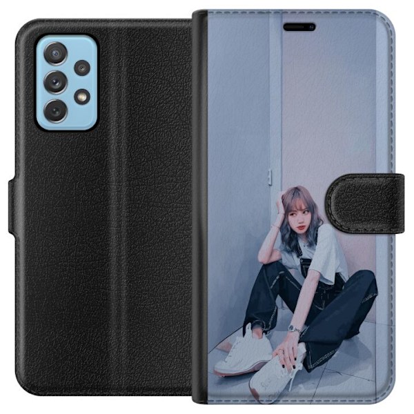 Samsung Galaxy A52 5G Plånboksfodral Lisa from Blackpink – K-pop Style Icon