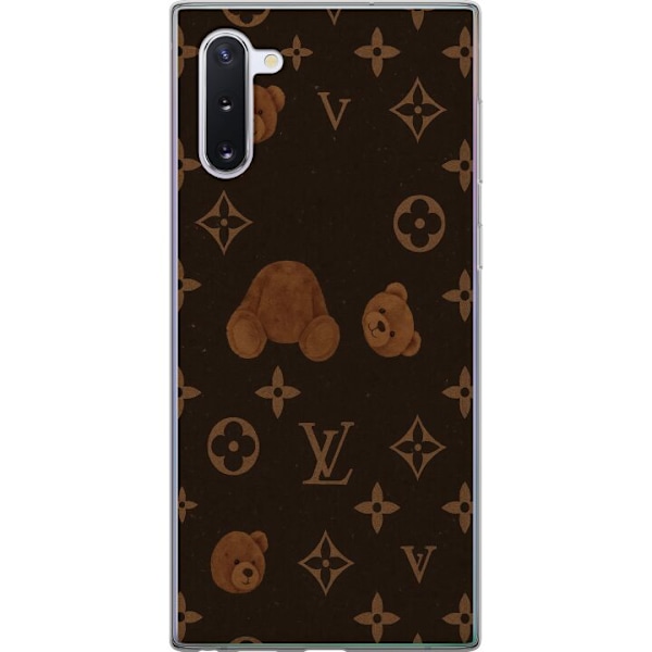 Samsung Galaxy Note10 Läpinäkyvä kuori Plush Luxe