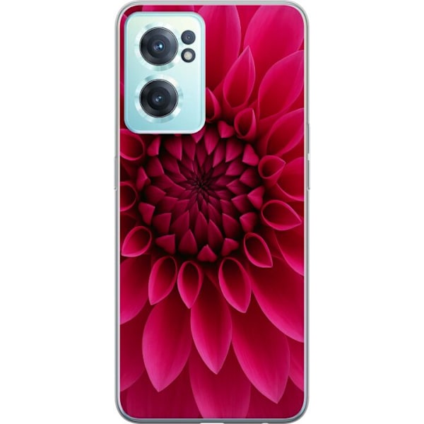 OnePlus Nord CE 2 5G Läpinäkyvä kuori Rosecore