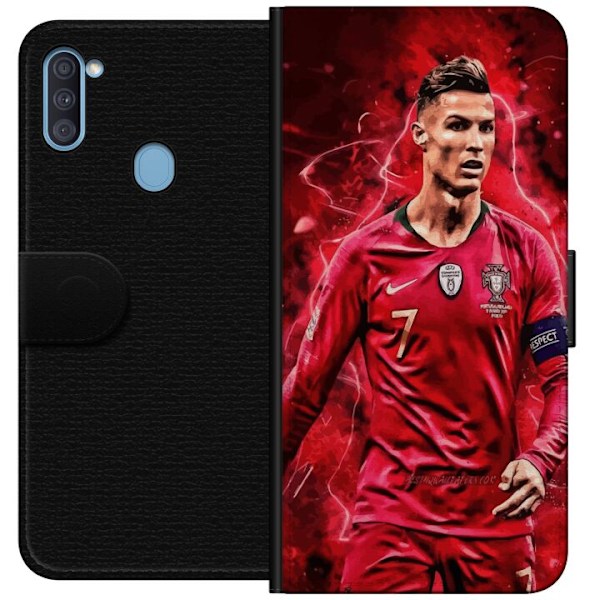 Samsung Galaxy A11 Tegnebogsetui Ronaldo Færdigheder - CR7 De