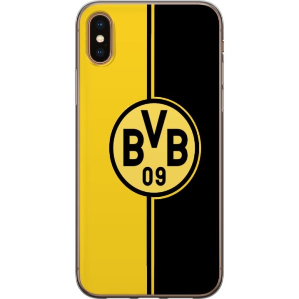 Apple iPhone X Gennemsigtig cover Borussia Dortmund