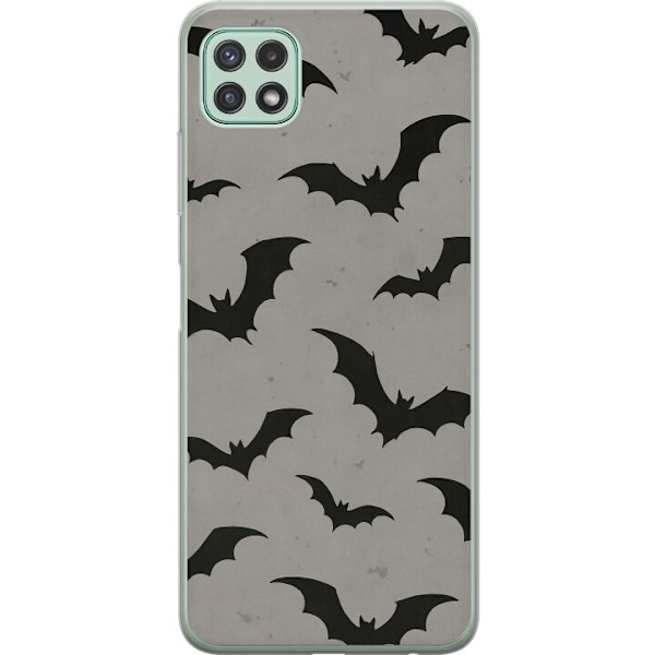 Samsung Galaxy A22 5G Gennemsigtig cover Flutterprint