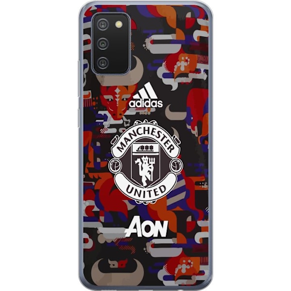 Samsung Galaxy A02s Läpinäkyvä kuori Manchester United