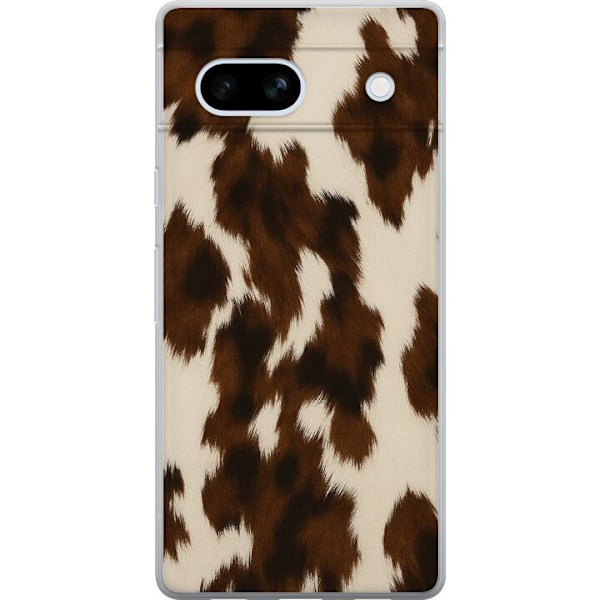 Google Pixel 7a Läpinäkyvä kuori Värisuihku