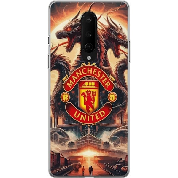 OnePlus 8 Genomskinligt Skal Manchester United