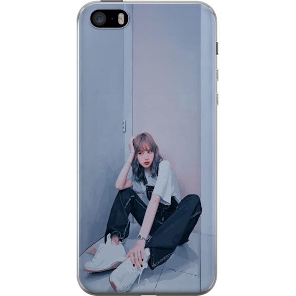 Apple iPhone SE (2016) Läpinäkyvä kuori Lisa from Blackpink – K-pop Style Icon