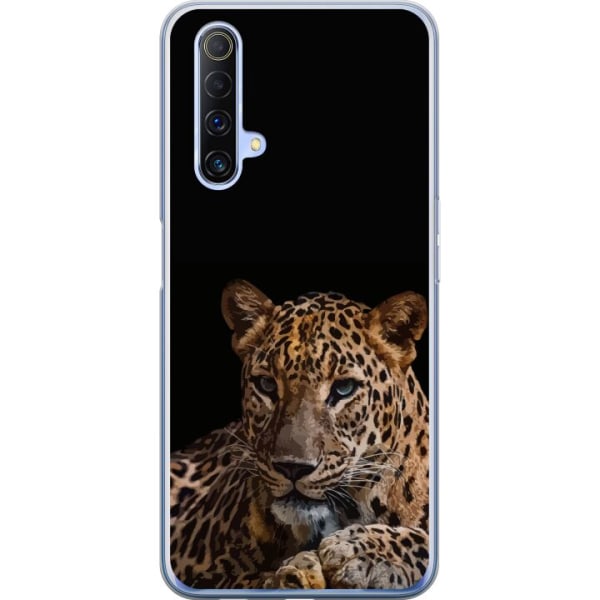 Realme X50 5G Gennemsigtig cover Leopard