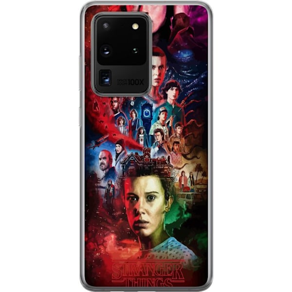 Samsung Galaxy S20 Ultra Gjennomsiktig deksel Stranger Things