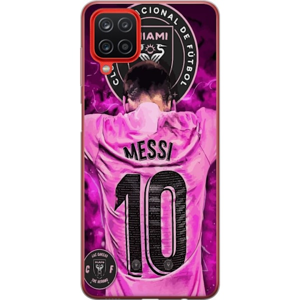 Samsung Galaxy A12 Gennemsigtig cover Messi