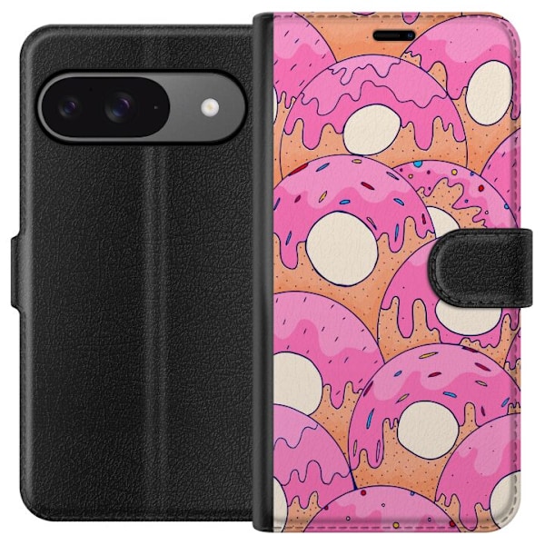 Google Pixel 9 Tegnebogsetui Donuts