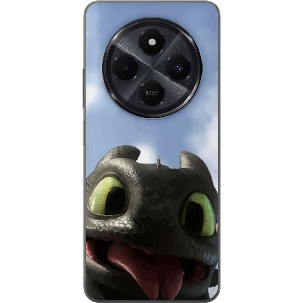 Xiaomi Redmi A4 Genomskinligt Skal How to Train Your Dragon (Draktränaren)