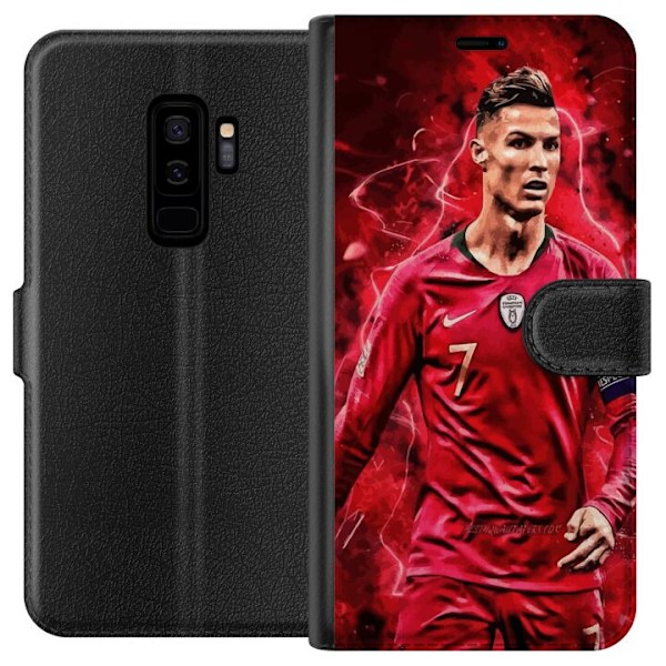 Samsung Galaxy S9+ Tegnebogsetui Ronaldo Færdigheder - CR7 De
