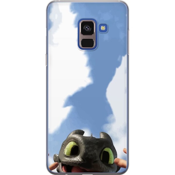 Samsung Galaxy A8 (2018) Läpinäkyvä kuori Lohikäärmeen Kasvattaja