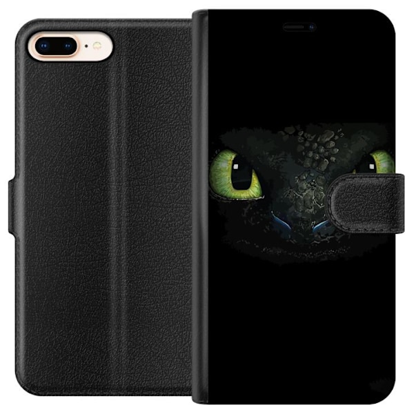 Apple iPhone 8 Plus Plånboksfodral How to Train Your Dragon (Draktränaren)